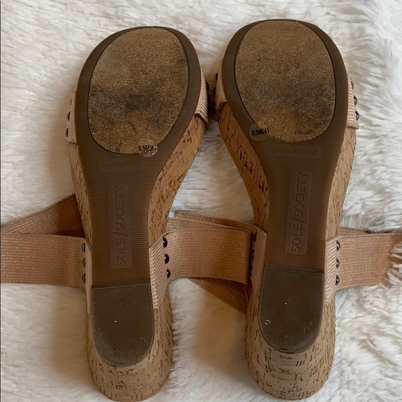 Sole Society Analisa Cork Wedge - Picture 9 of 14